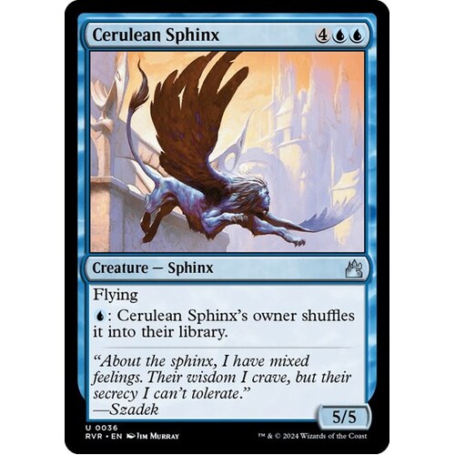 Cerulean Sphinx - RVR