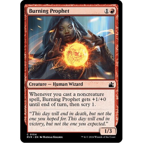 Burning Prophet - RVR