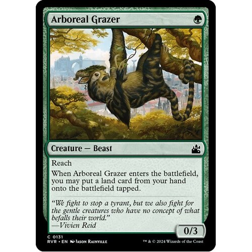 Arboreal Grazer - RVR