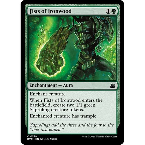 Fists of Ironwood - RVR