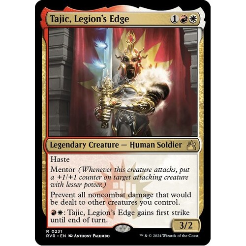 Tajic, Legion's Edge - RVR