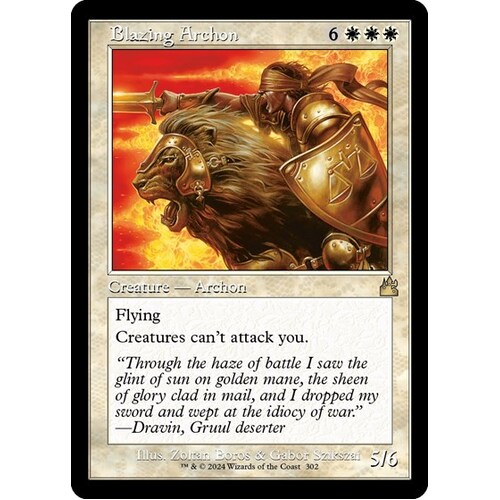 Blazing Archon (Retro Frame) - RVR