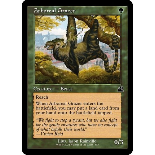 Arboreal Grazer (Retro Frame) - RVR