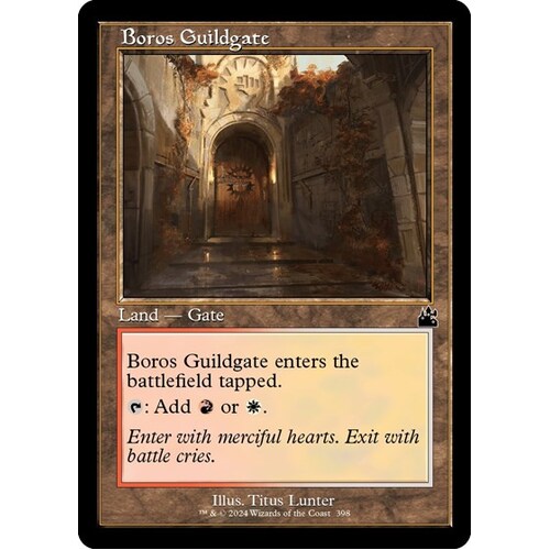 Boros Guildgate (Retro Frame) - RVR