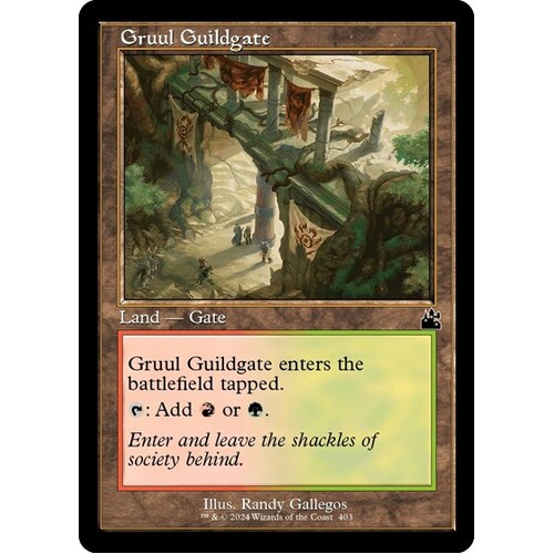 Gruul Guildgate (Retro Frame) - RVR