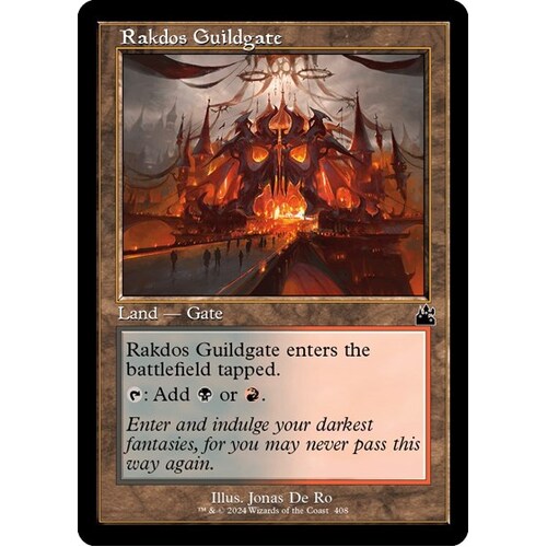 Rakdos Guildgate (Retro Frame) - RVR