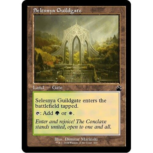 Selesnya Guildgate (Retro Frame) - RVR