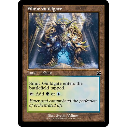 Simic Guildgate (Retro Frame) - RVR