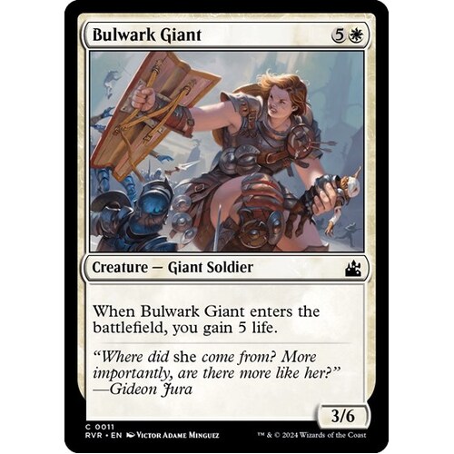Bulwark Giant FOIL - RVR