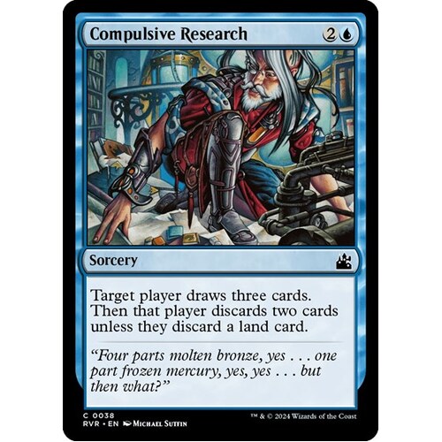 Compulsive Research FOIL - RVR