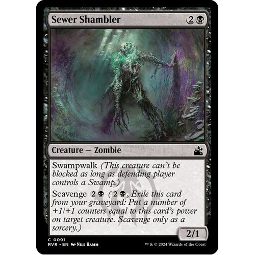 Sewer Shambler FOIL - RVR