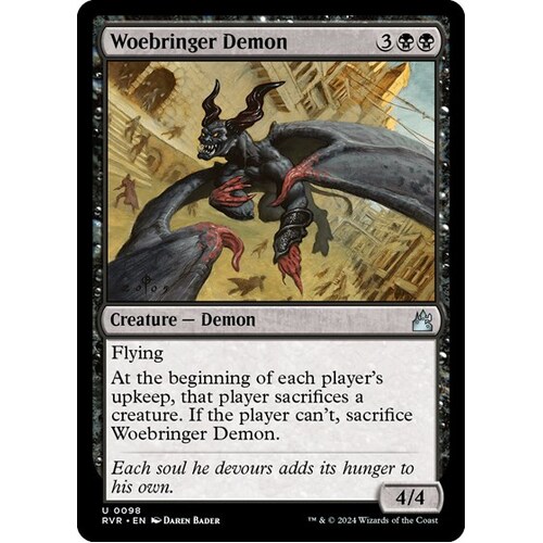 Woebringer Demon FOIL - RVR