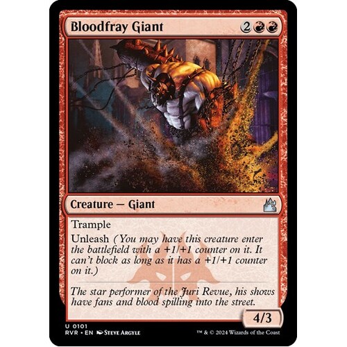 Bloodfray Giant FOIL - RVR