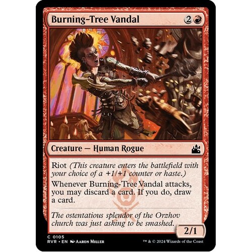 Burning-Tree Vandal FOIL - RVR