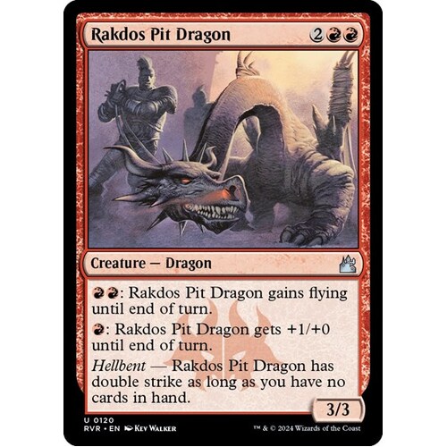 Rakdos Pit Dragon FOIL - RVR