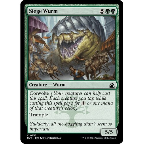 Siege Wurm FOIL - RVR
