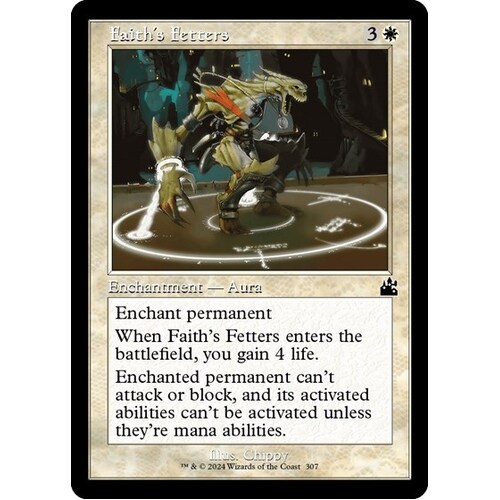Faith's Fetters (Retro Frame) FOIL - RVR