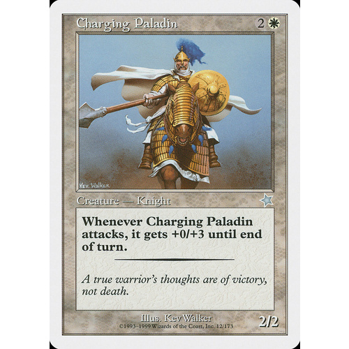 Charging Paladin - S99