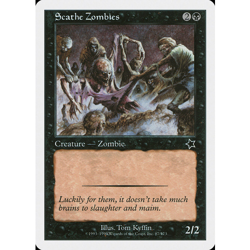 Scathe Zombies - S99
