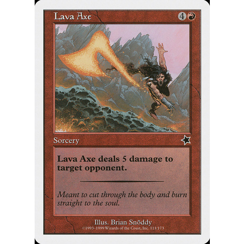 Lava Axe - S99