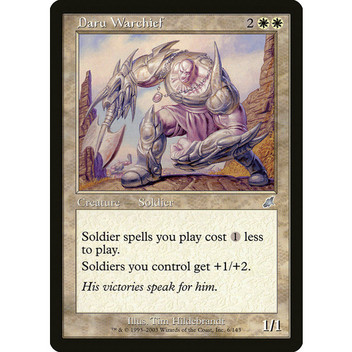 Daru Warchief - SCG