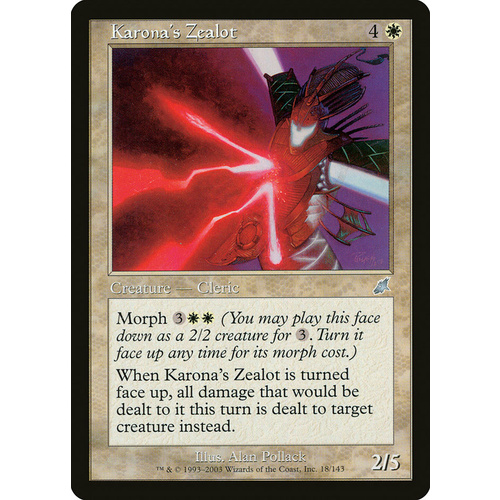 Karona's Zealot - SCG