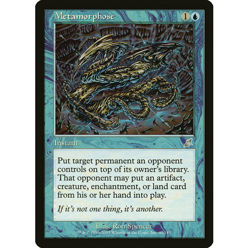 Metamorphose - SCG