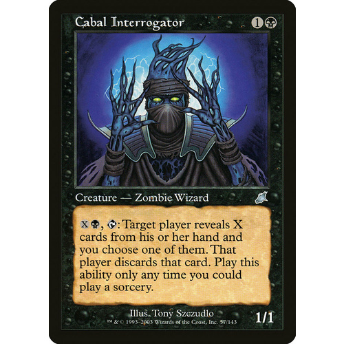 Cabal Interrogator - SCG