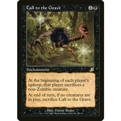 Call to the Grave - SCG