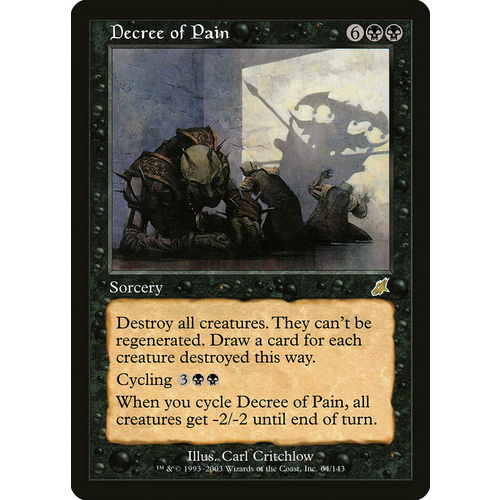 Decree of Pain - SCG