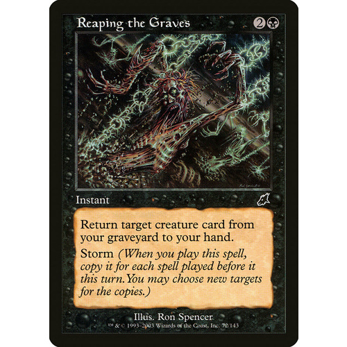 Reaping the Graves - SCG