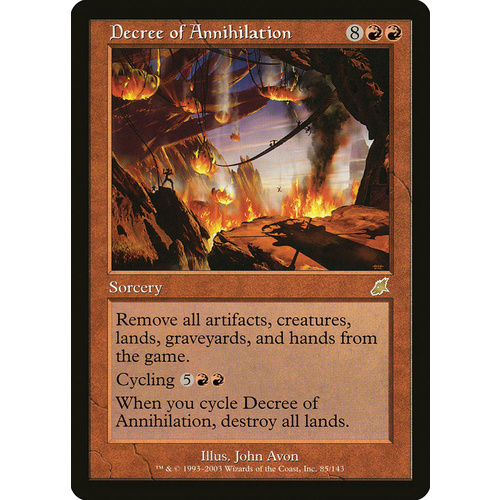 Decree of Annihilation - SCG