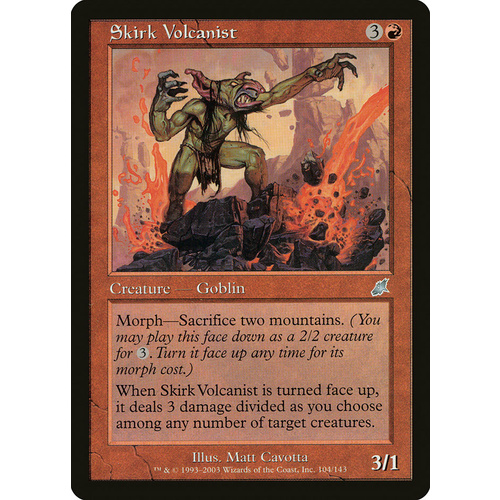 Skirk Volcanist - SCG