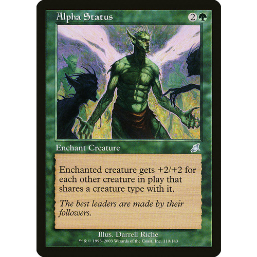 Alpha Status - SCG