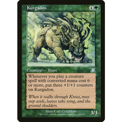 Kurgadon - SCG