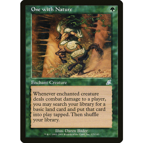 One with Nature - SCG