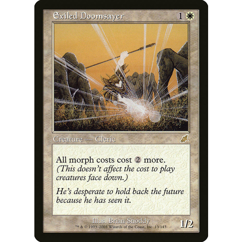 Exiled Doomsayer FOIL - SCG