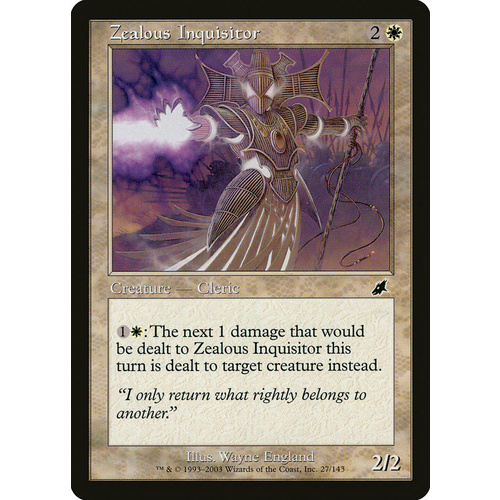 Zealous Inquisitor FOIL - SCG