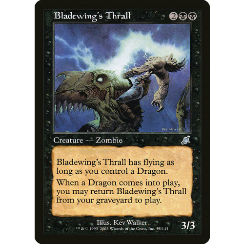 Bladewing's Thrall FOIL - SCG