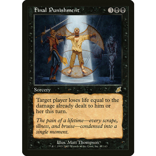 Final Punishment FOIL - SCG