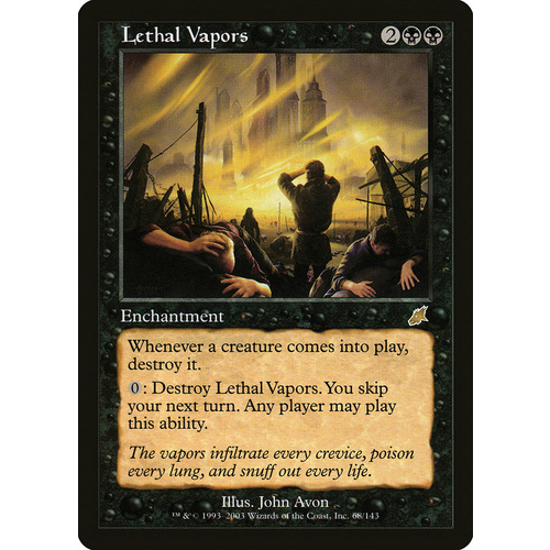 Lethal Vapors FOIL - SCG