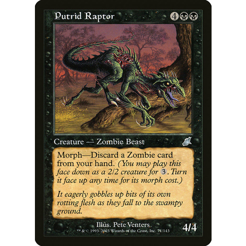 Putrid Raptor FOIL - SCG