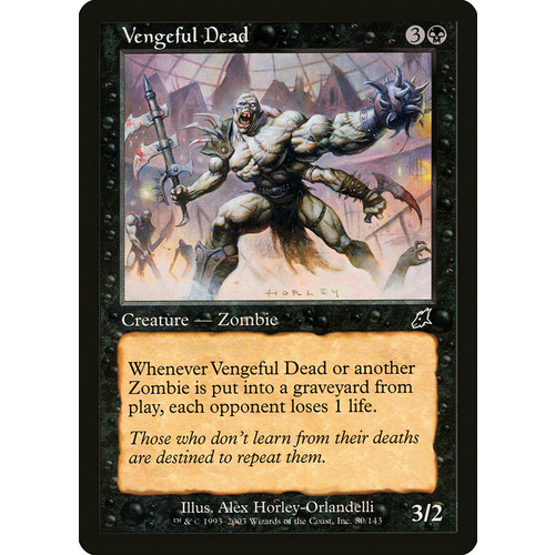 Vengeful Dead FOIL - SCG