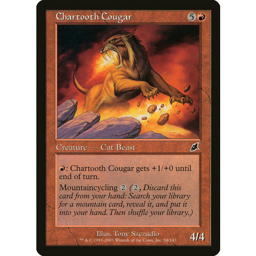 Chartooth Cougar FOIL - SCG