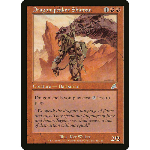 Dragonspeaker Shaman FOIL - SCG
