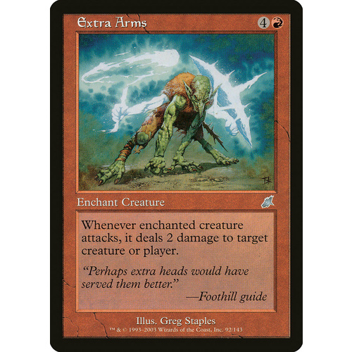 Extra Arms FOIL - SCG