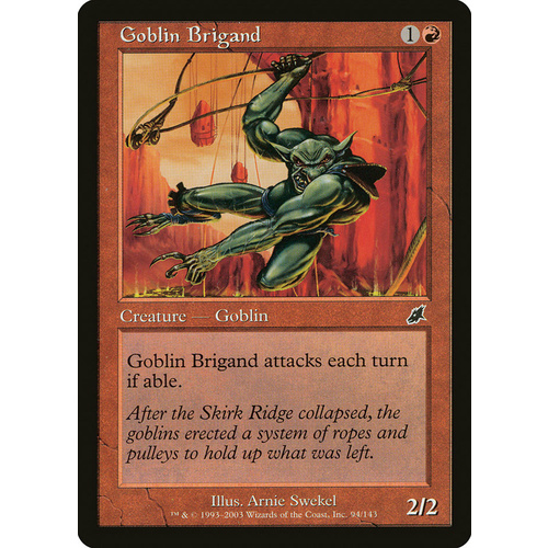 Goblin Brigand FOIL - SCG