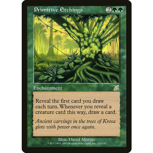 Primitive Etchings FOIL - SCG