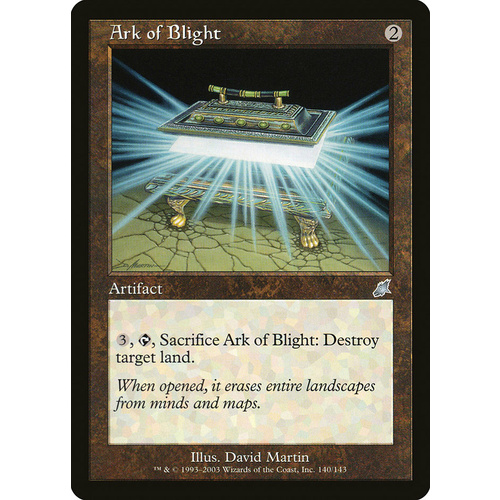 Ark of Blight FOIL - SCG