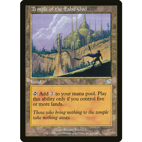 Temple of the False God FOIL - SCG